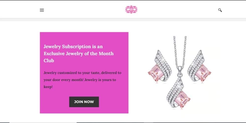 Jewelry Subscription
