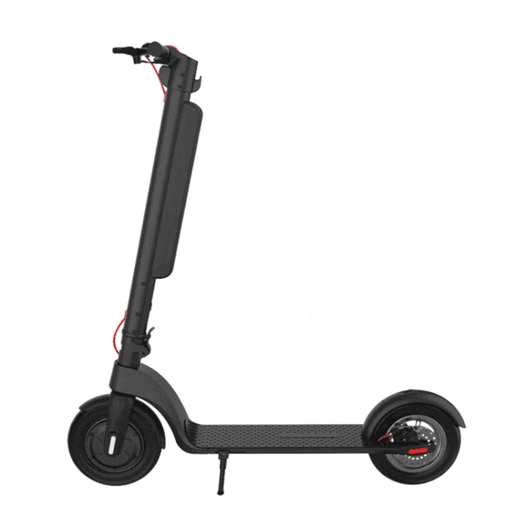 foldable electic scooter gif