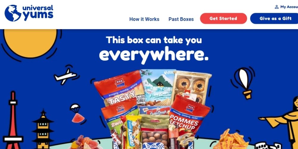 Snack subscription boxes