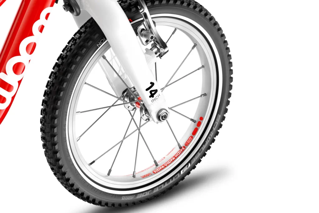 Woom Bike 2 Smartly engineered wheels