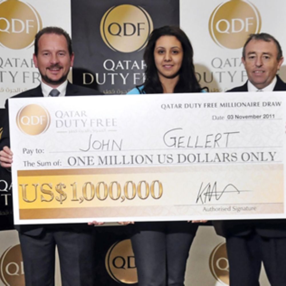 Qatar Duty Free Millionaire Raffle